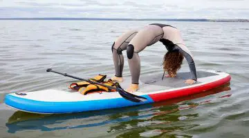 Women on Inflatable Paddle Board
