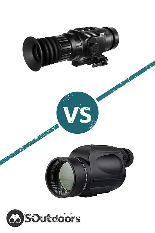 A comparison between thermal scopes vs monoculars