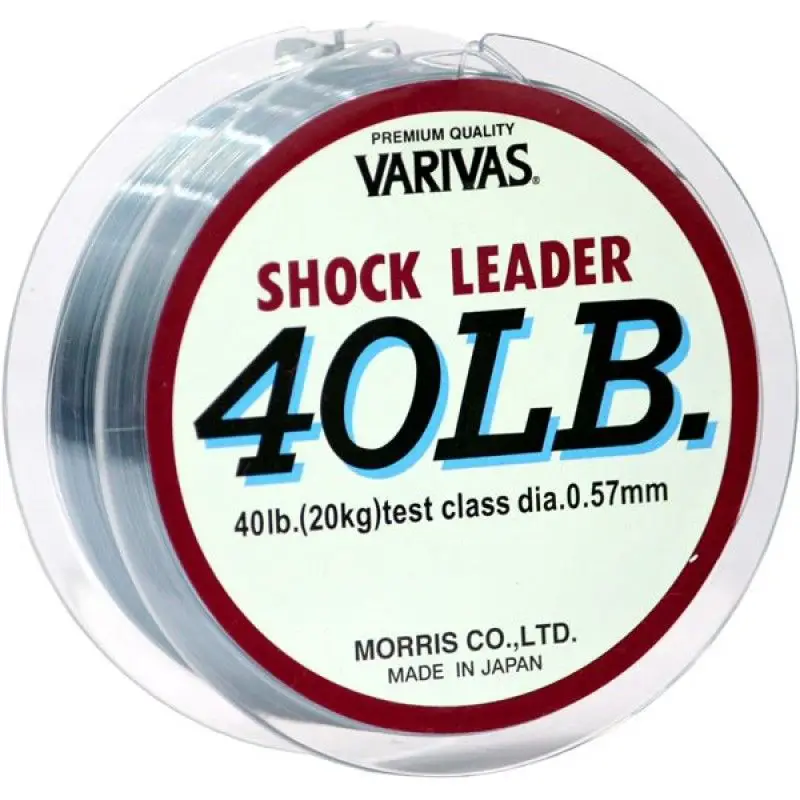 40 lb. shock leader